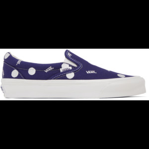 Vans Vault UA OG Classic Slip-On LX Polka Dot Blueprt | VN0A45JK84A1