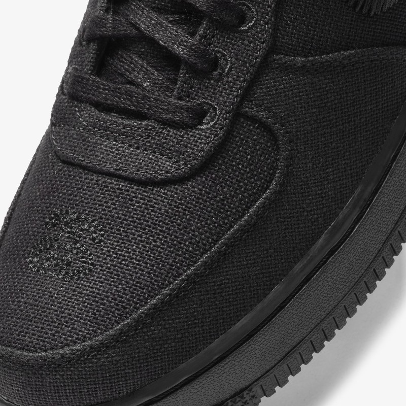 Stüssy x Nike Air Force 1 Black | CZ9084-001