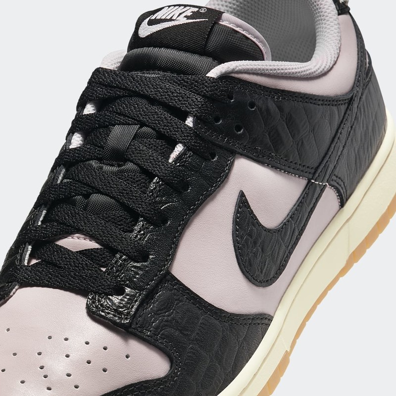 Nike Dunk Low "Pink/Black Croc" | HF9191-001