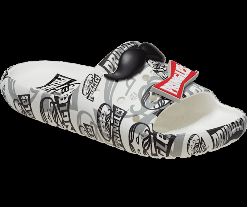 Pringles x Crocs Classic Slide V2 "Black/White" | 209692
