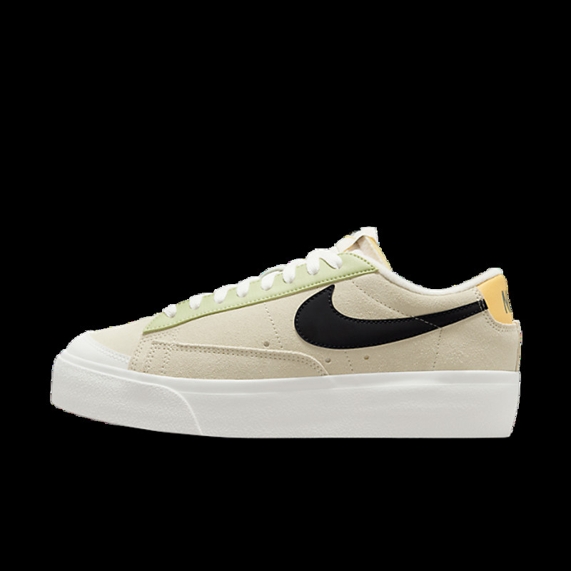 Nike W Blazer Platform Light Stone/ Off Noir-Summit White | DQ0884-100