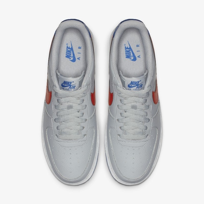 Nike Air Force 1 Low Overbranded Grey/Habanero Red | CD7339-001