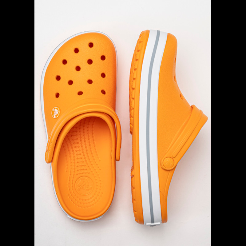 Pantoletten Orange Crocs Crockband Clog | 11016-83A