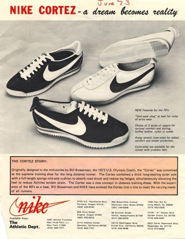 History - 45 Nike Cortez | Grailify