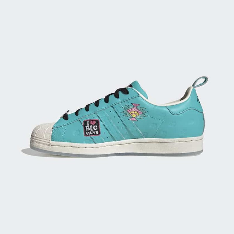 AriZona Iced Tea x adidas Superstar Bright Turquoise | GZ2871