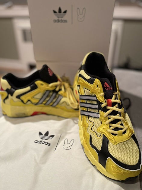 Bad Bunny droppt einen gelben adidas Response CL