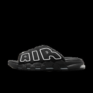 Nike Wmns Air More Uptempo Slide 'Black White' | FD5983-001