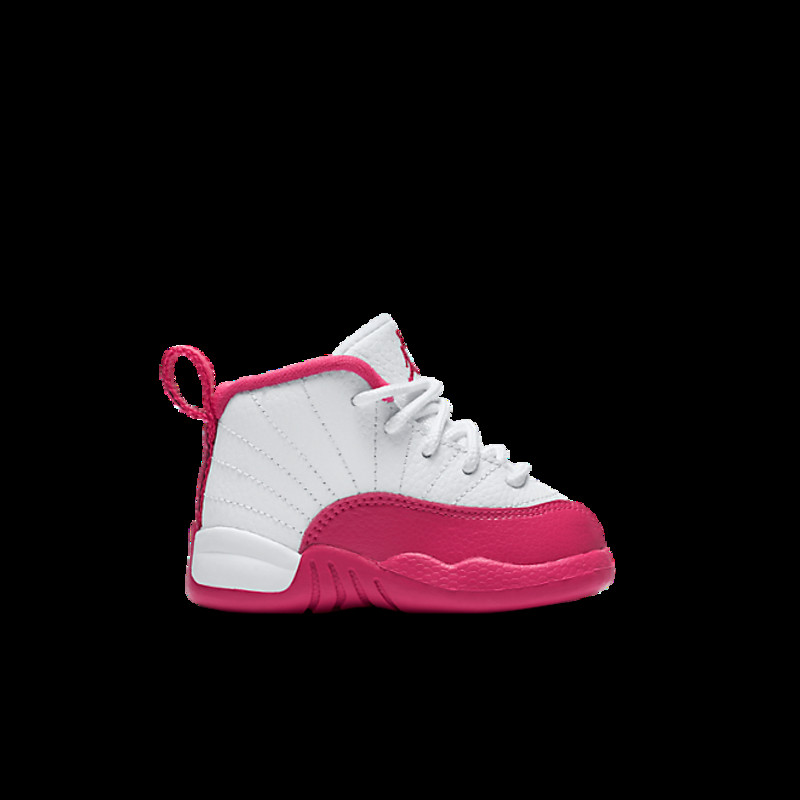 Air Jordan 12 Retro TD Vivid Pink White Metallic Silver Vivid Pink AIR status JORDAN