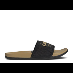 adidas Adilette Comfort Slides 'Black Golden Beige' | GW0817