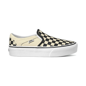 Vans Wmns Asher Platform 'Checkerboard - Black White' | VN0A3WMM5GX