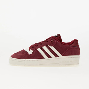 adidas Rivalry Low Core Burgundy/ Cloud White/ Core Burgundy | IE7208
