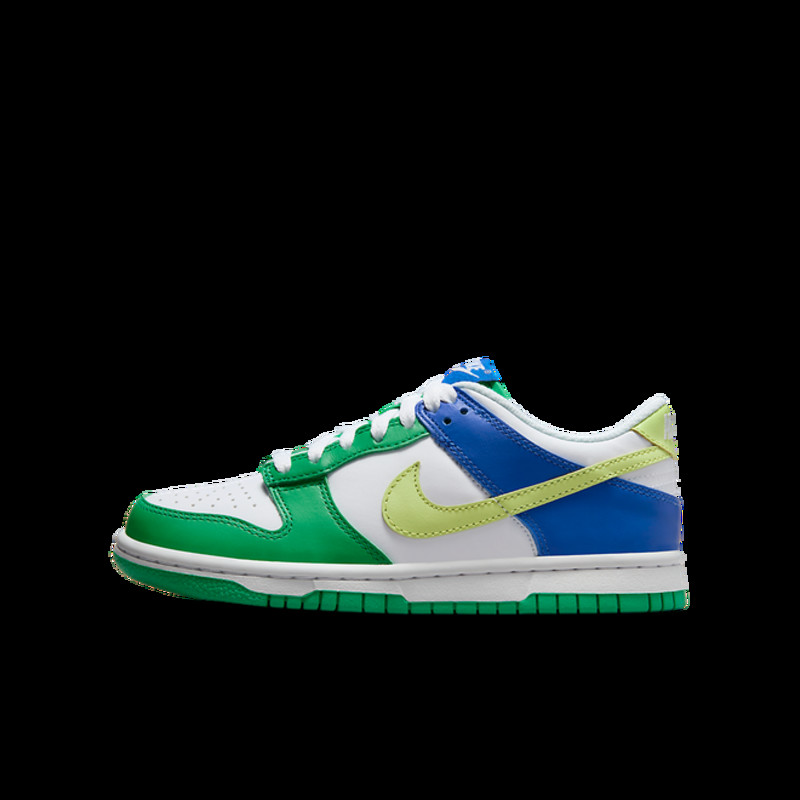 Nike Dunk Low GS Green Blue FN6973-100 