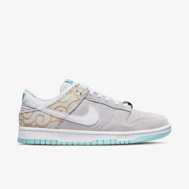 Nike Dunk Low Barber Shop Grey | DH7614-500