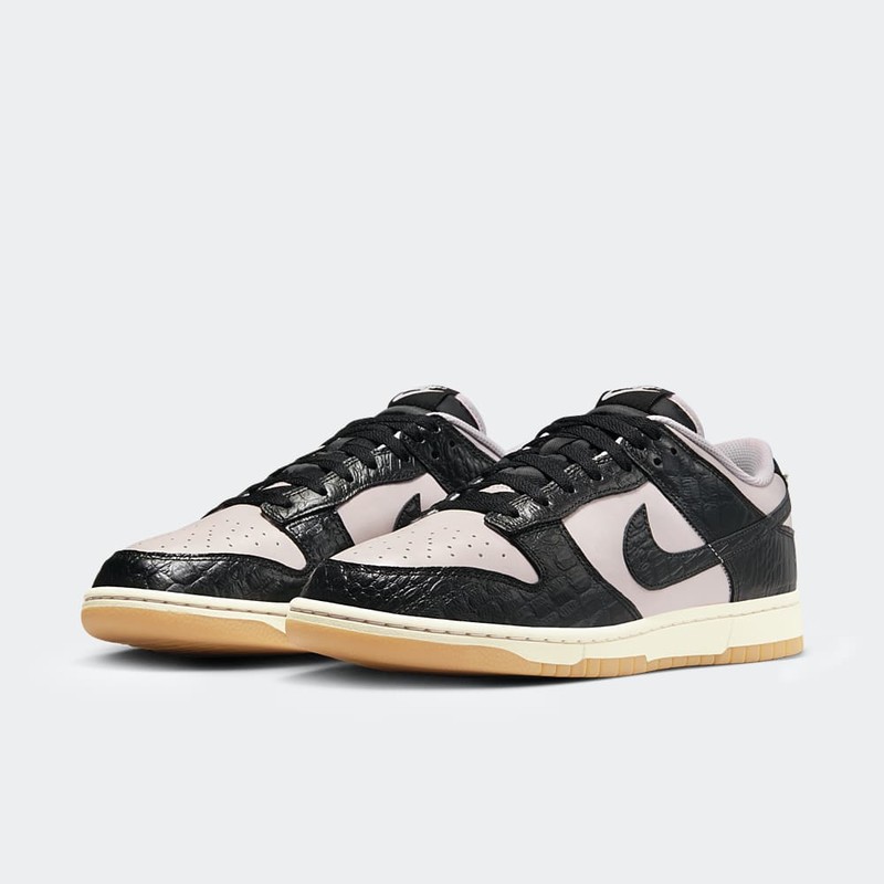 Nike Dunk Low "Pink/Black Croc" | HF9191-001