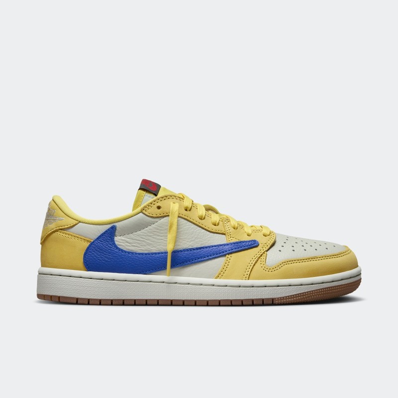 Travis Scott x Air NIKE jordan 1 Low OG "Canary" | DZ4137-700