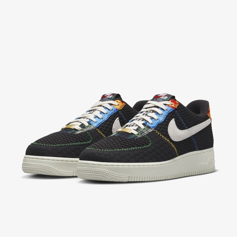 Nike Air Force 1 Multi Material Black | DZ4855-001