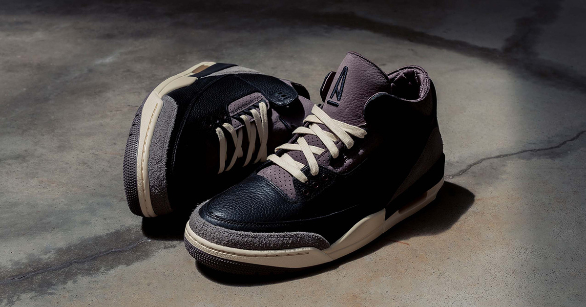 A Ma Maniére x Air Jordan 3 "Black": Eine elegante Sommer 2024 Kollaboration