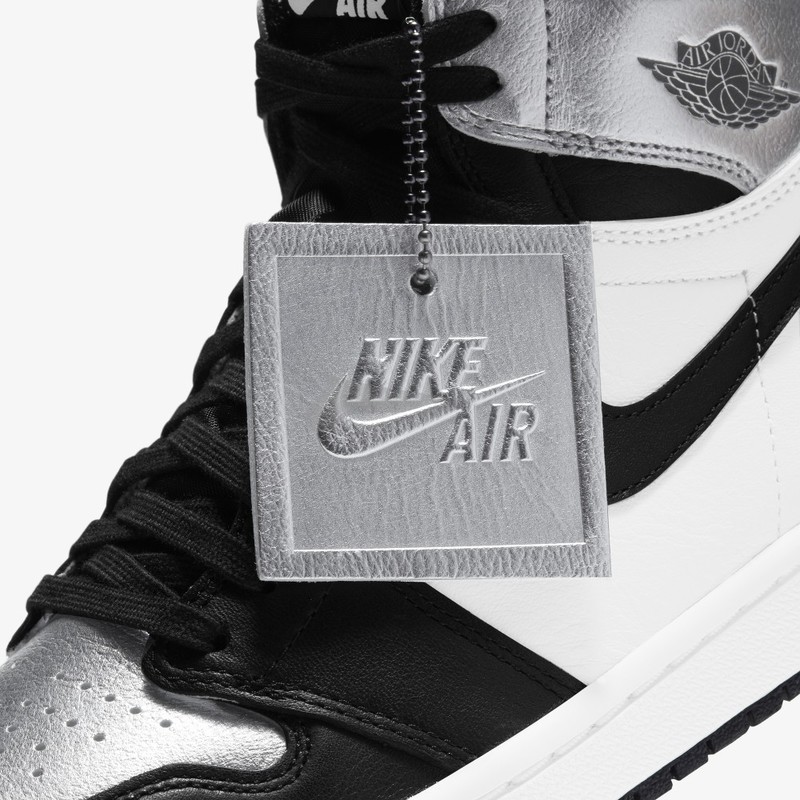 Air Jordan 1 High OG Silver Toe | CD0461-001