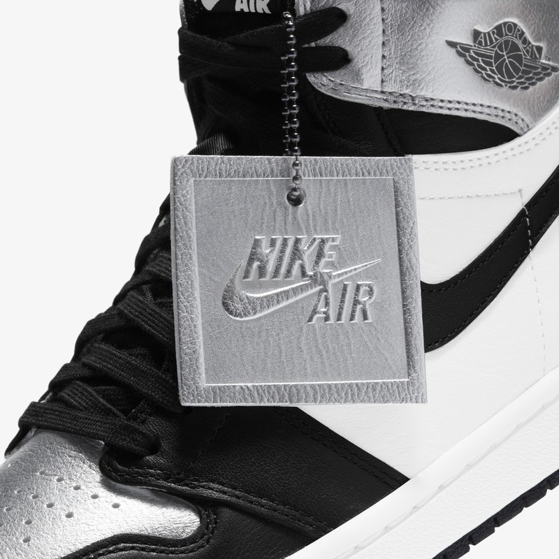 Air Jordan 1 High OG Silver Toe | CD0461-001