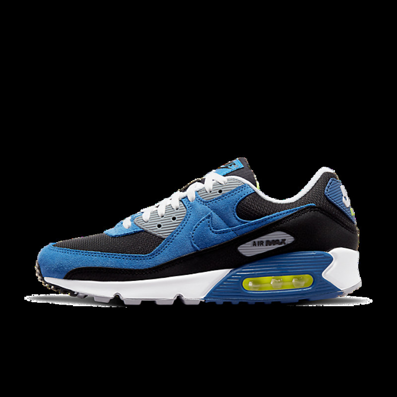 Nike Air Max 90 Black Atlantic Blue | DM0029-001 | Grailify