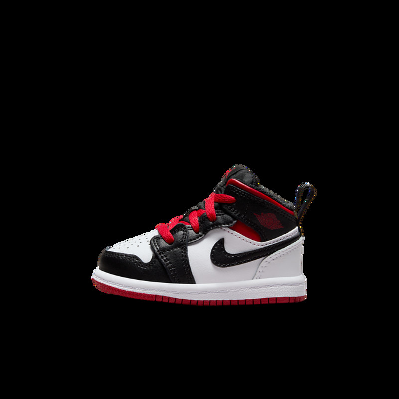 Air Jordan 1 Mid White Gym Red (TD) | DQ8425-106