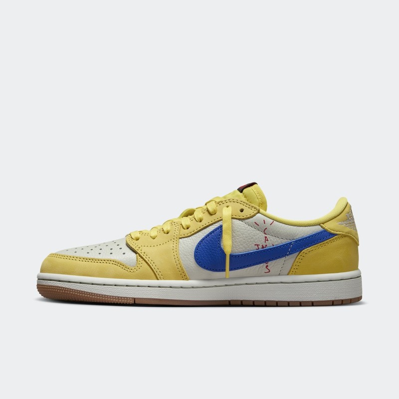 Travis Scott x Air NIKE jordan 1 Low OG "Canary" | DZ4137-700