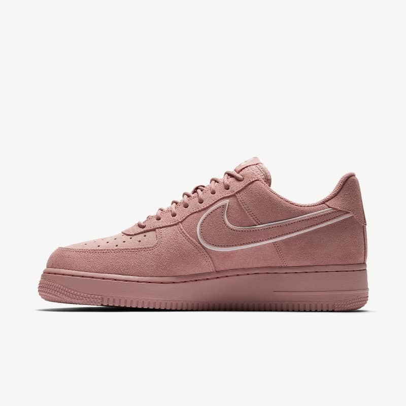 Nike Air Force 1 Low Suede Red Stardust | AA1117-601