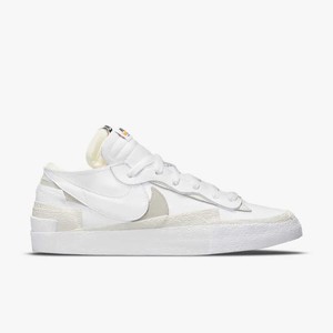 Sacai x Nike Blazer Low White Patent | DM6443-100