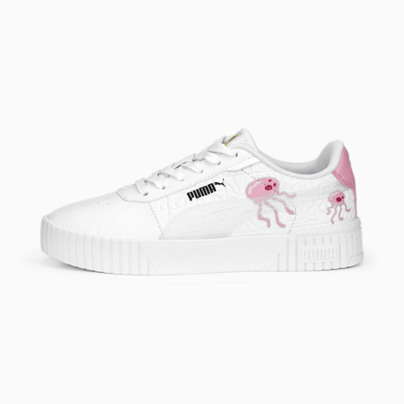 Puma carina shop zwart roze