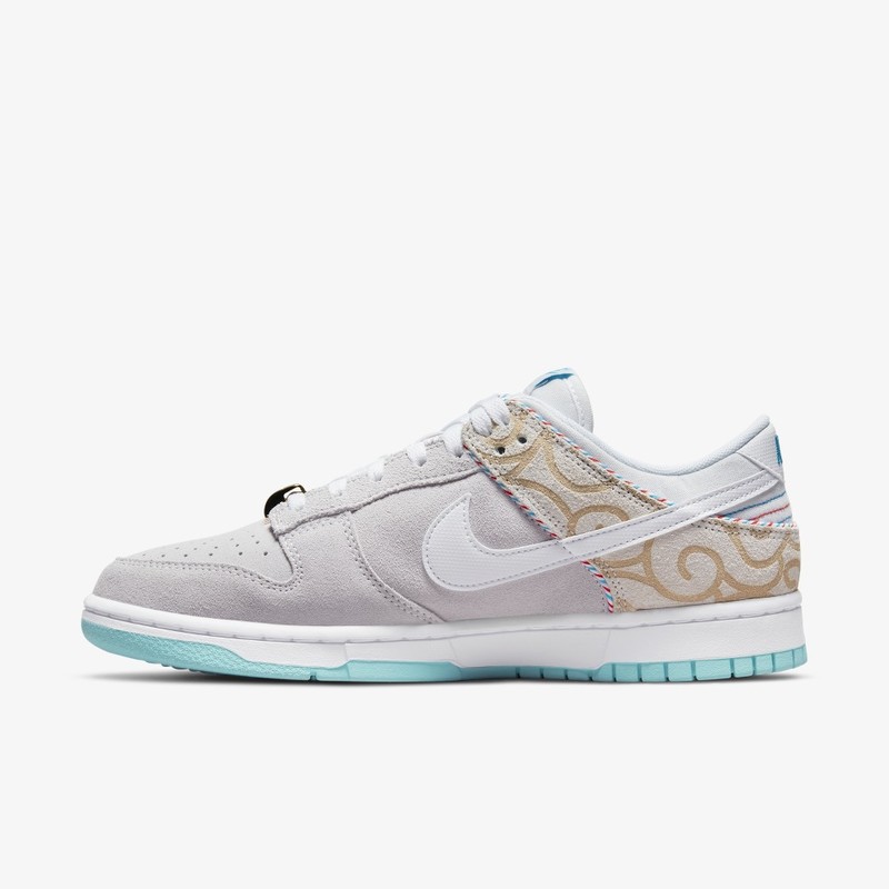 Nike Dunk Low Barber Shop Grey | DH7614-500