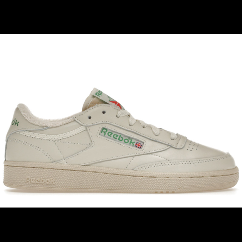 REEBOK CLUB C 85 VINTAGE CHALK/PAPER WHITE/GLEN GREEN DV6434