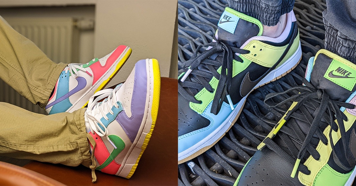 Latest Pickup: Nike Dunk Low SE "Easter" and SE "Free.99
