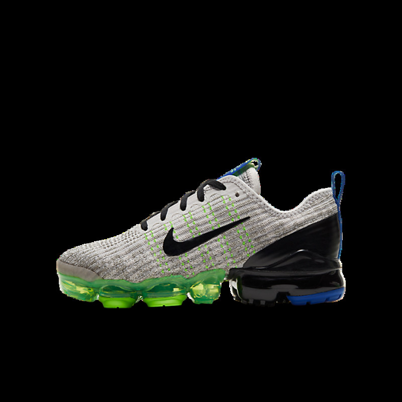 Nike Air Vapormax Flyknit 3 Vast Grey Volt (GS) | BQ5238-003