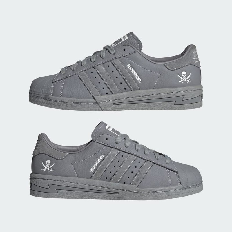 NEIGHBORHOOD x adidas Superstar "Cement Grey" | IE6115