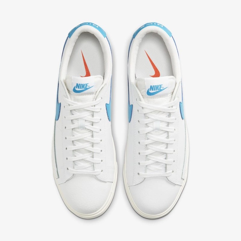 Nike Blazer Low Leather Laser Blue | CI6377-104