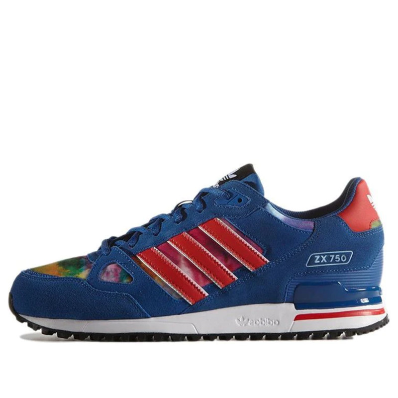 Adidas originals zx 750 blue outlet white