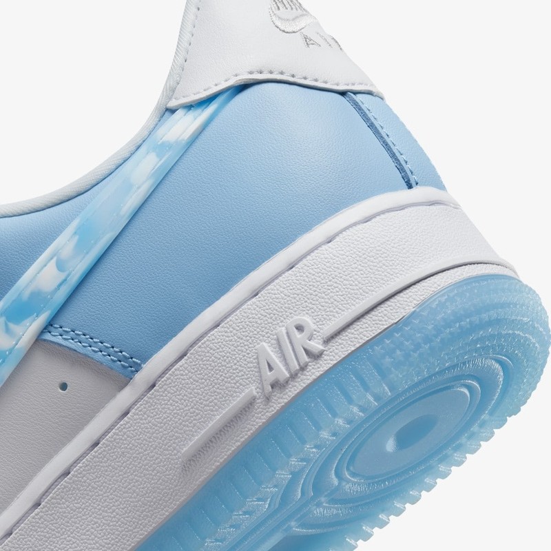 Nike Air Force 1 Low Nail Art White Blue (DX2937-100) Women's