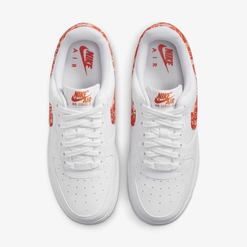 Nike Air Force 1 Orange Paisley | DJ9942-102