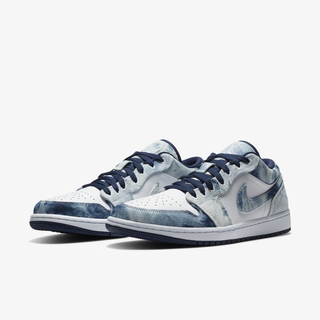 Jordan Brand Releases an Air Jordan 1 Low "Washed Denim"