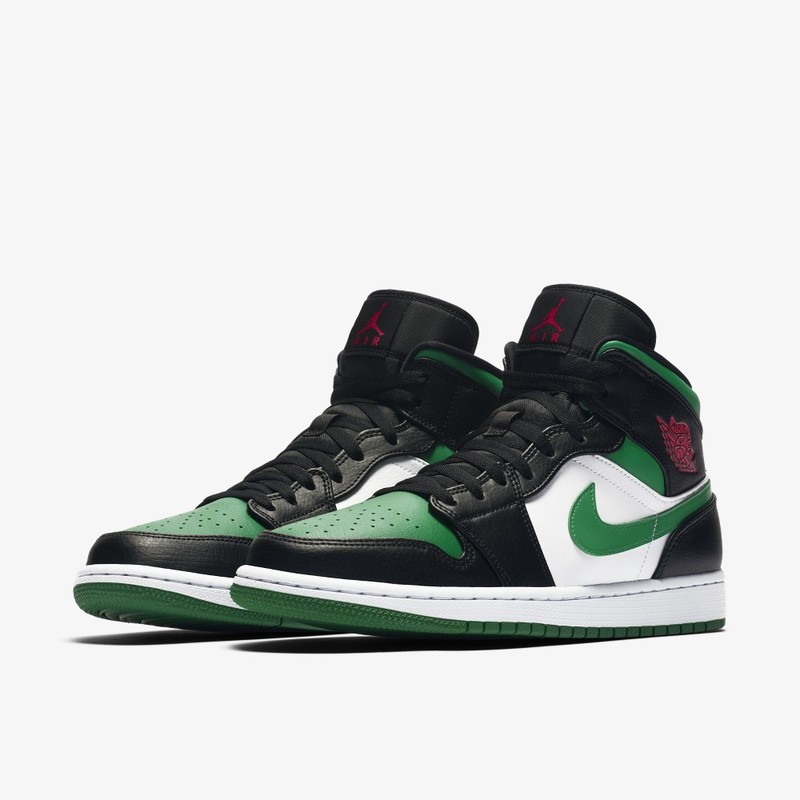 Air Jordan 1 Mid Pine Green | 554724-067