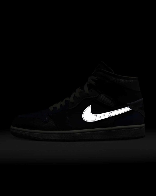 Air Jordan 1 Mid SE Craft Obsidian | DR8868-400