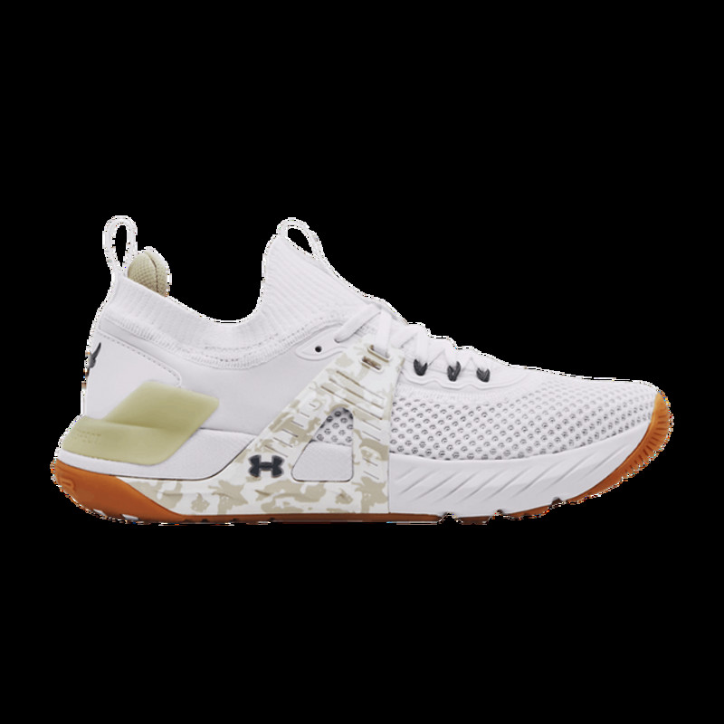 Under Armour Project Rock 4 'Camo - White Pitch Grey' | 3025143-103