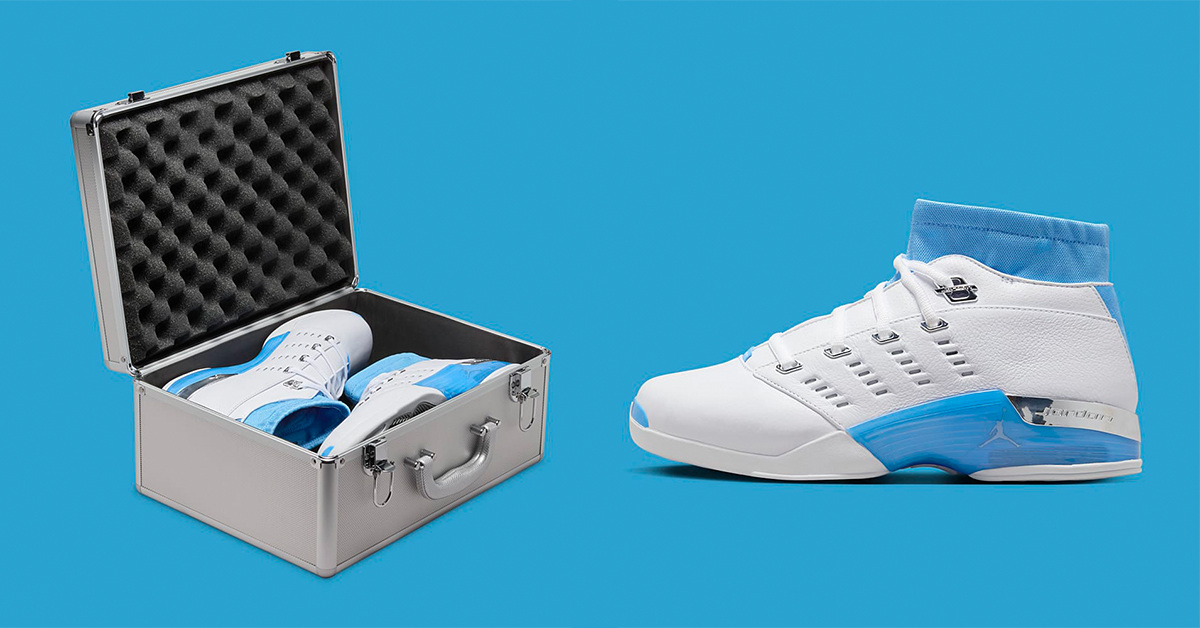 Der Air Jordan 17 Low „UNC“ vereint nostalgische Rückkehr und modernen Twist