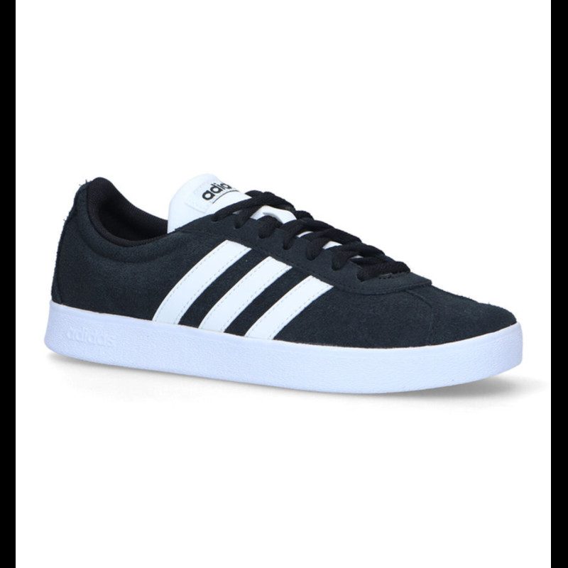 adidas VL Court 2.0 Zwarte Sneakers | 4059323926005