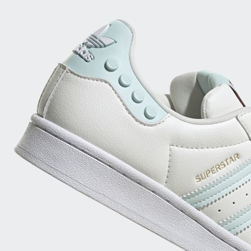 LEGO x adidas Superstar Ice Mint | GX7206