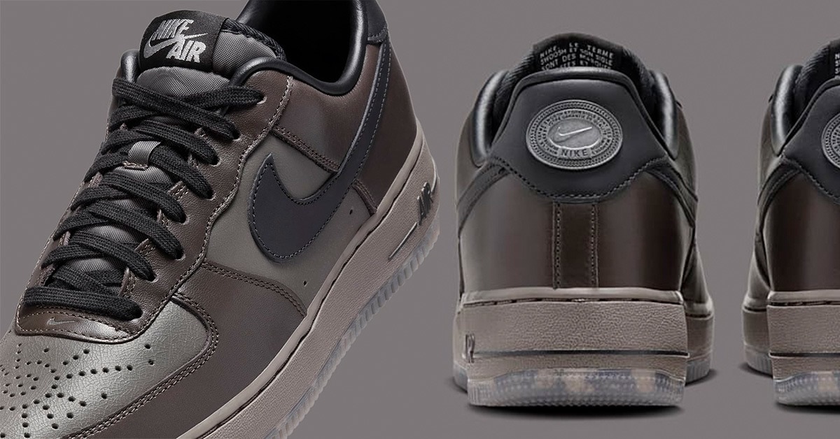 Dark Elegance: Nike Air Force 1 "Paris" Inspired by the Catacombs