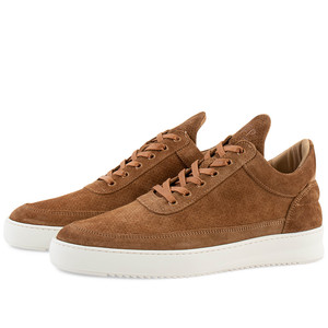 Low top ripple hot sale nubuck perforated taupe