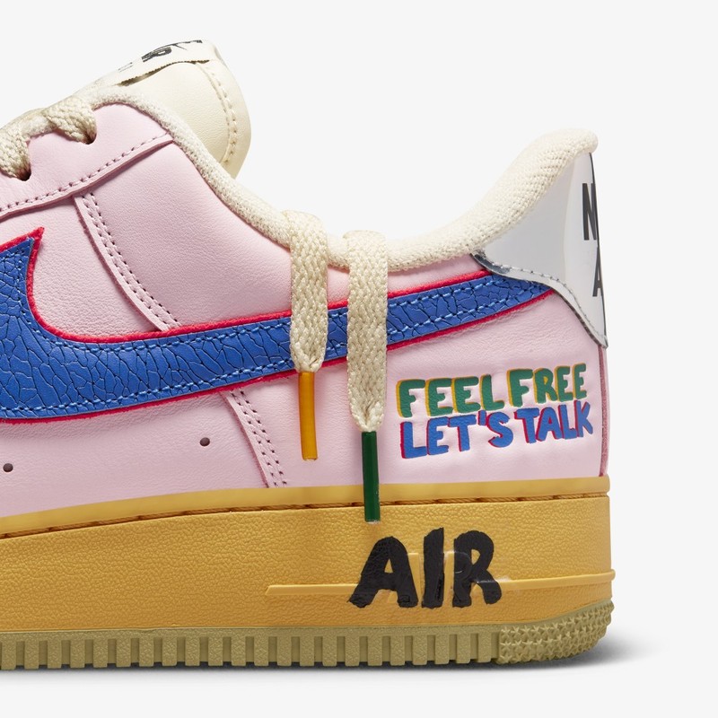 Nike Air Force 1 Feel Free, Let's Talk | DX2667-600