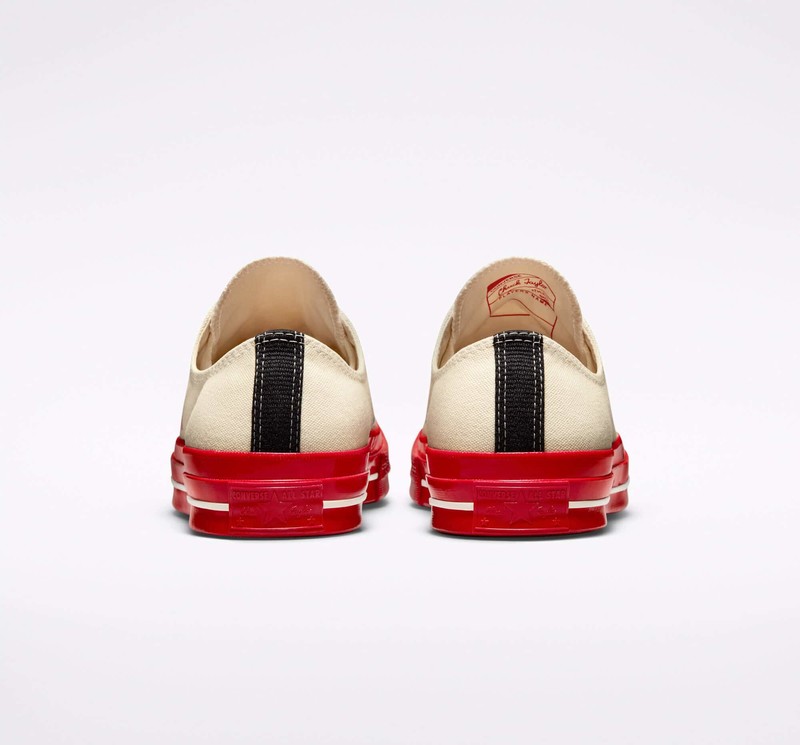 Comme Des Garcons PLAY x Converse Chuck 70 Low Pristine | A01796C