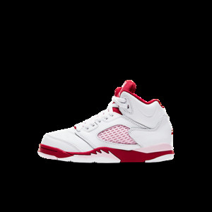 Jordan 5 Retro White Pink Red (PS) | 440893-106